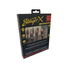 Load image into Gallery viewer, Stinger XI22YM X2 Series 2 Channel Interconnect Y-connector 2 Male/1 Female