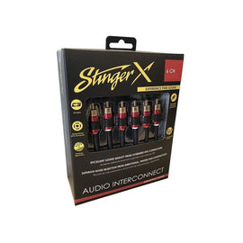 Stinger XI269 X2 Series 6 Channel Interconnect 9ft