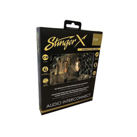 Stinger XI3212 X3 Series 2 Channel Interconnect 12ft