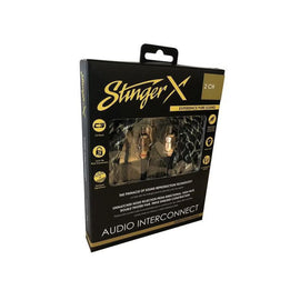 Stinger XI3217 17 ft X3 Series 2-Channel RCA Interconnect Y-Cable