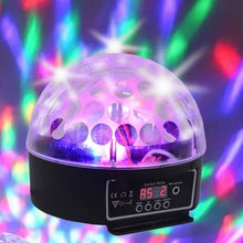 Load image into Gallery viewer, MR DJ PARTYDOME LED Crystal Magic Ball DJ Strobe Light 6 LED 6 Colors Sound Activated DMX512