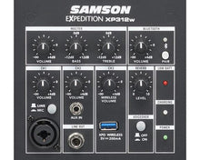 Load image into Gallery viewer, Samson SAXP312W-K Portable PA 300W 12" Woofer with Bluetooth Wireless