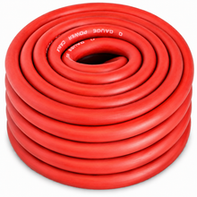 Load image into Gallery viewer, AT TKIT025RB 0-Gauge Wire Red / Black Amplifier Amp Power/Ground Cable 1/0 Set Fuse