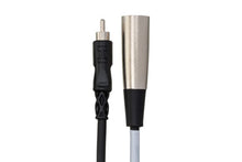 Load image into Gallery viewer, Hosa XRM-115 RCA Male to XLR Male Unbalanced Interconnect Cable 15 foot