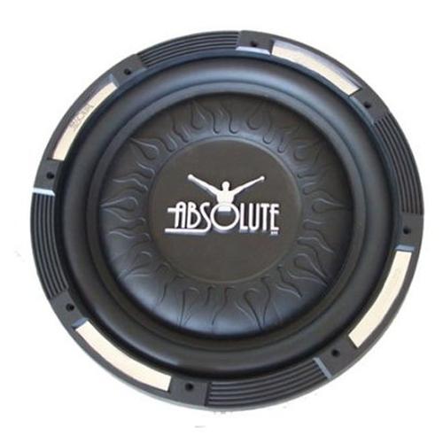 Absolute XS-1000 10" Xcursion Series 1000 Watts Single 4 ohm Slim Shallow Subwoofer