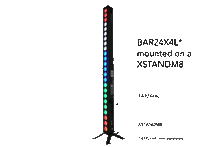 Load image into Gallery viewer, Antari XSTANDM8 Heavy-Duty “X” Floor Stand with M8 Mounting Knob