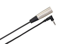 Load image into Gallery viewer, Hosa XVM-115M XLR Male to Right Angle 3.5mm TRS Male Cable 15 foot