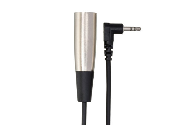 Hosa XVM-115M XLR Male to Right Angle 3.5mm TRS Male Cable 15 foot