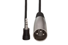 Load image into Gallery viewer, Hosa XVM-115M XLR Male to Right Angle 3.5mm TRS Male Cable 15 foot