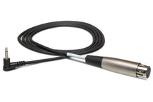 Load image into Gallery viewer, Hosa XVM-305F XLR Female to Right Angle 3.5mm TS Male Cable 5 foot