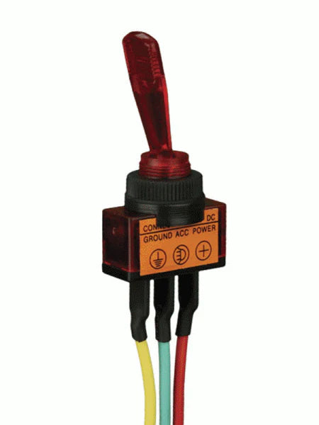 Install Bay IBTSMS Toggle Switch Mini Spst on-on - Package of 5