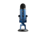 Blue Yeti Midnight Blue Premium Multi-Pattern USB Microphone with Blue VO!CE
