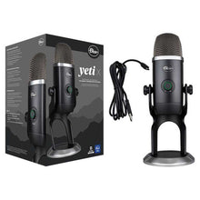 Load image into Gallery viewer, Blue YETI X Professional Multi-Pattern USB Microphone with Blue VO!CE