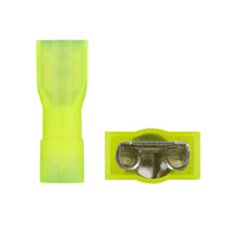 Load image into Gallery viewer, Install Bay YNFD250F Yellow Nylon Female Quick Disconnect 12-10 Gauge .250