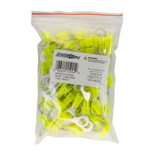 Load image into Gallery viewer, Install Bay YNRT516 Yellow Nylon Ring Terminal 12-10 Gauge 5/16 in Pack of 100