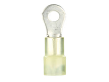 Load image into Gallery viewer, Install Bay YNRT6 Yellow Nylon Ring Terminal 12-10 Gauge #6 - Package of 100