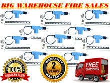 Load image into Gallery viewer, 10 Universal Power Door Lock 2 Wire Actuator Motor Kit BDLA-10
