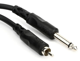 Hosa CPR-105 Interconnect Cable 1/4-inch TS Male to RCA Male 5 foot