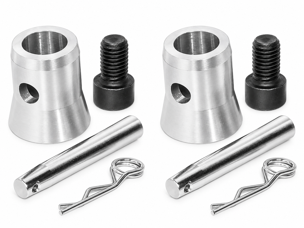 2 Pack MR TRUSS THCC25PAK Universal Half Conical Connector Pack for Truss Junction Boxes
