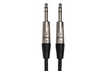 Load image into Gallery viewer, Hosa HSS-015 Pro Balanced Interconnect Cable, REAN 1/4 in TRS to Same - 15 Feet