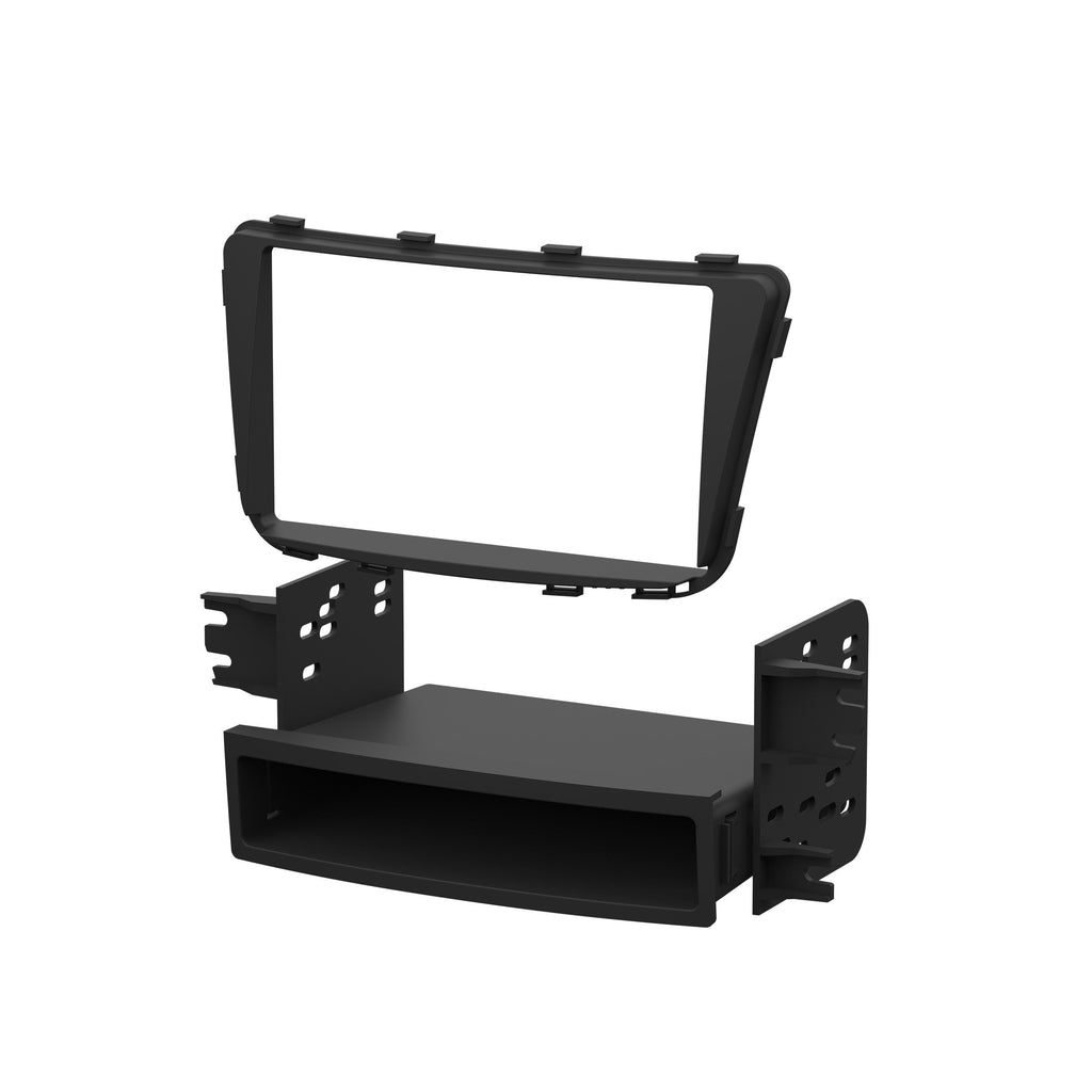 Metra 99-7347B Single/Double-DIN Car Stereo Dash Kit - Compatible Fits for Hyundai Accent (Excluding Radio Delete Models) 2012-2017