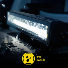 Load image into Gallery viewer, Hexcore STL10LB 10-Inch Straight LED Light Bar, Driving Beam with Amber &amp; White Position Light