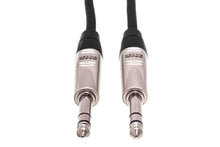 Load image into Gallery viewer, Hosa HSS-015 Pro Balanced Interconnect Cable, REAN 1/4 in TRS to Same - 15 Feet