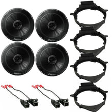 Load image into Gallery viewer, 2 Pairs Pioneer Front and Rear Door Speakers, 300 Watts TS-G1620F Fit GM
