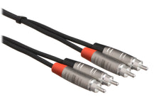Load image into Gallery viewer, Hosa HRR-0, Dual REAN RCA to Dual REAN RCA Pro Stereo Interconnect Cable