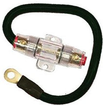 Load image into Gallery viewer, Absolute AGHPKG4BK 4 Gauge Power Cable and In-Line Fuse Kit (Black)