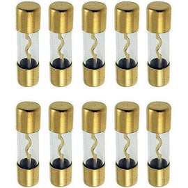 Absolute USA AGU100-20 20 AGU Gold Standard Glass Fuses 100 Amp 12 Volts Car Audio Marine Home Audio