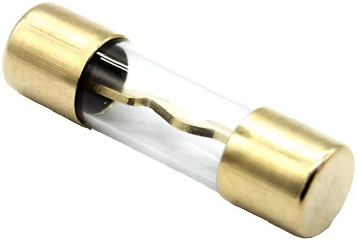 Absolute AGU80-10 80 Amp Gold-Plated AGU Glass Fuse (10 Pack)