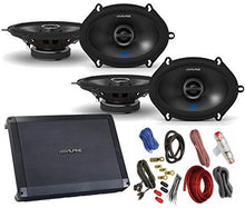 Load image into Gallery viewer, Alpine BBX-F1200 Amplifier 2 Pair S2-S68 5X7/6X8 Coax Speakers Amp Kit