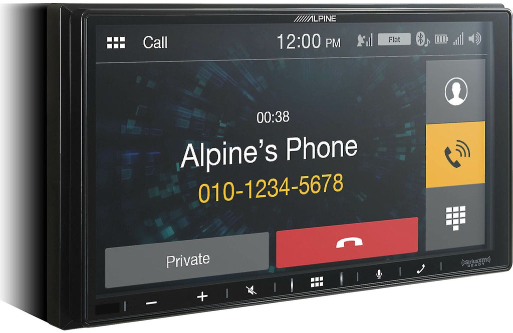 Alpine iLX-W670 7" Mech-Less Receiver Compatible with Apple CarPlay Android Auto