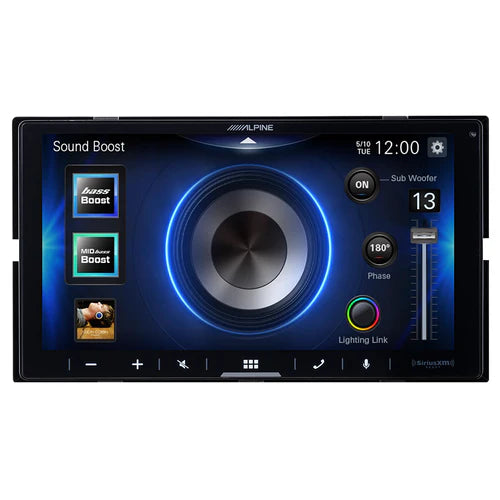 Alpine ILX-W670 Digital Indash Receiver & Alpine S2-S68 5x7/6x8 Coax Speaker