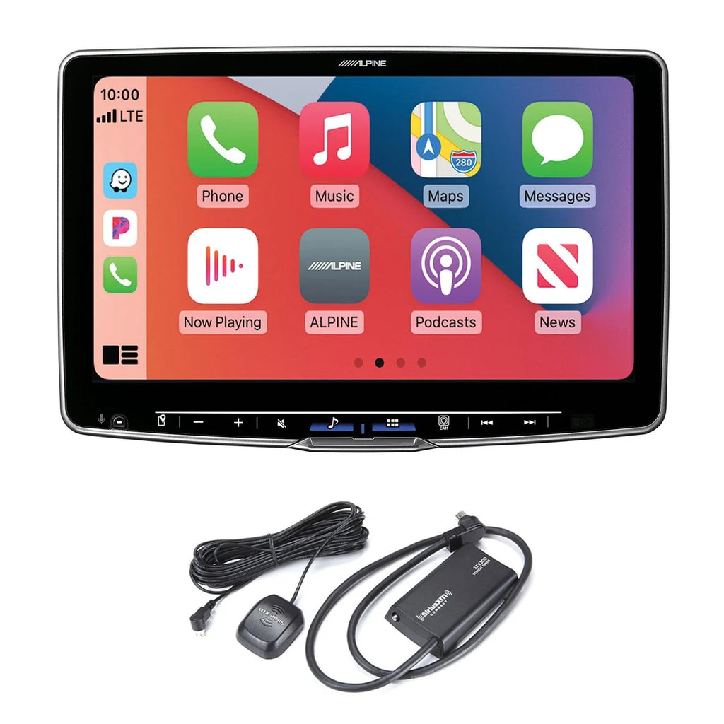 Alpine iLX-F511 + SXV300v1 11-Inch Multimedia Receiver & SiriusXM Tuner Bundle