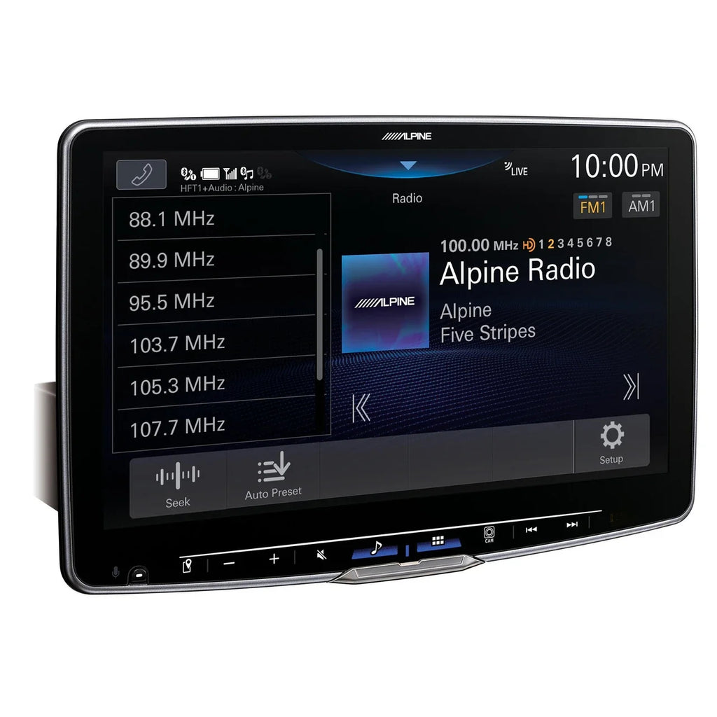 Alpine iLX-F511 + SXV300v1 11-Inch Multimedia Receiver & SiriusXM Tuner Bundle