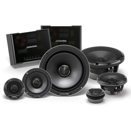 Alpine HDZ-653 6.5” 3-Way & HDZ-65C  6.5