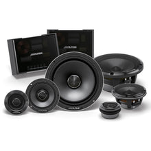 Load image into Gallery viewer, Alpine HDZ-653 6.5” 3-Way &amp; HDZ-65C  6.5" 2-Way Slim-fit Component Speaker Set