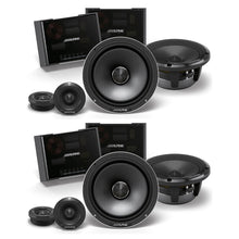 Load image into Gallery viewer, 2 Alpine HDZ-65CS 600W Status Hi-Res 6-1/2" (16.5cm) 2-Way Slim-fit Component Speaker Set