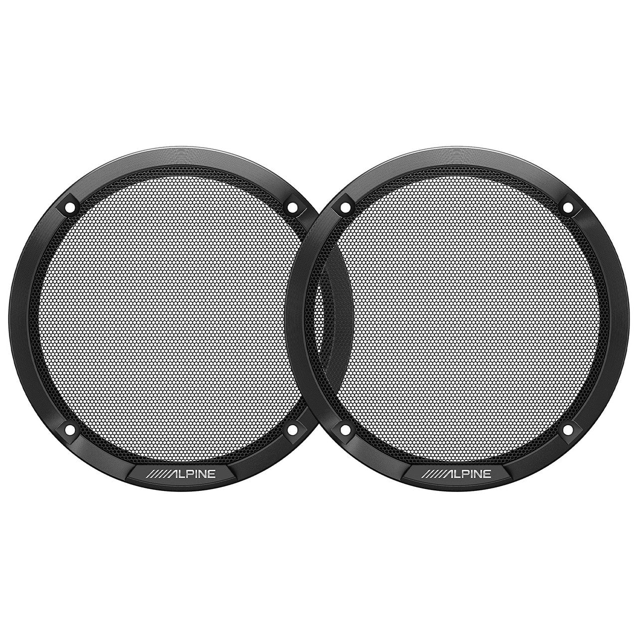 2 Alpine HDZ-65CS 600W Status Hi-Res 6-1/2" (16.5cm) 2-Way Slim-fit Component Speaker Set