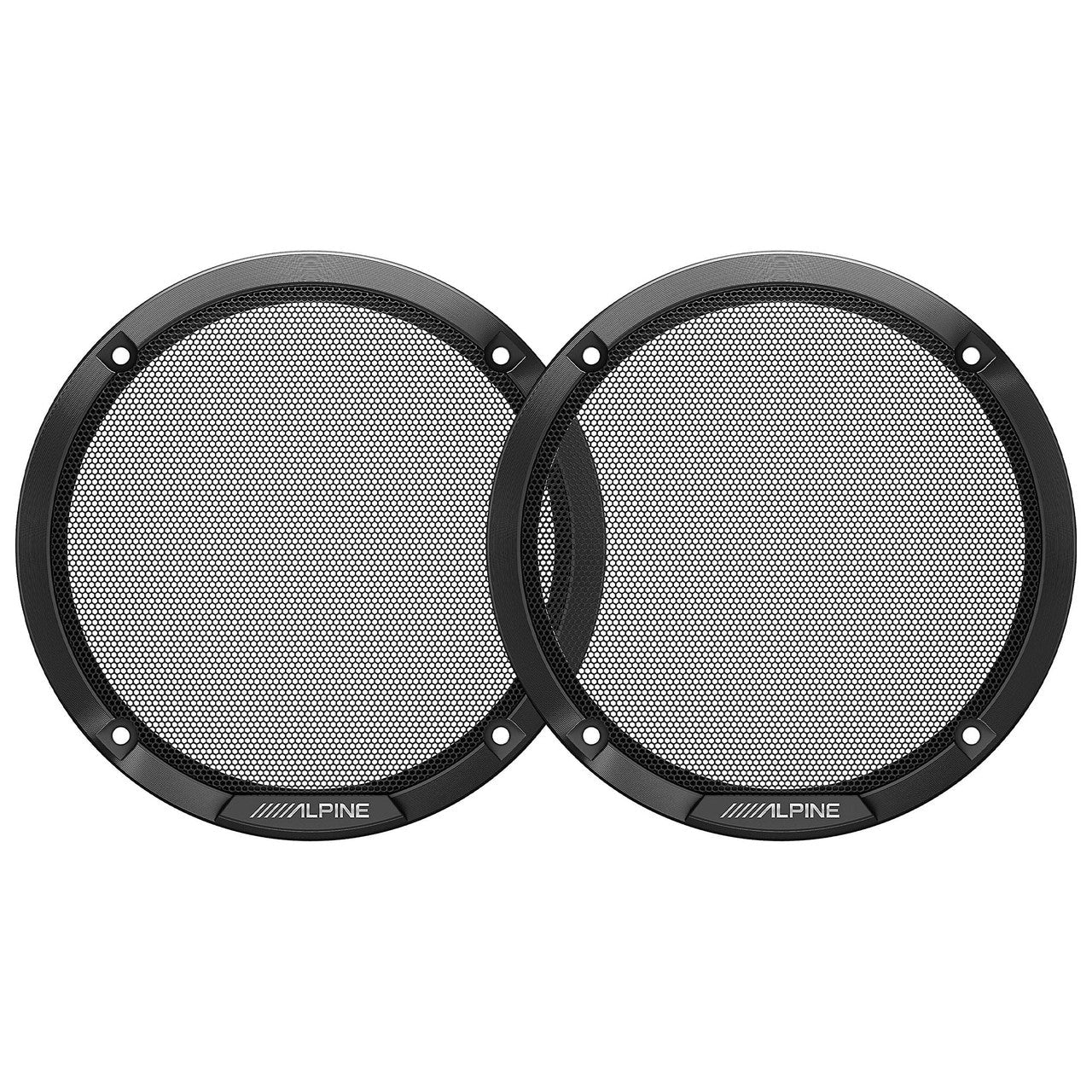 2 Alpine HDZ-65C 600W Status Hi-Res 6-1/2" (16.5cm) 2-Way Component Speaker Set