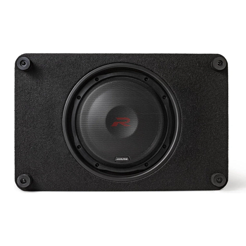 2 Alpine RS-SB12 12" Halo R2 Preloaded Sub Enclosure + RUX-KNOB.2 + Accessory Bundle