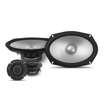 Load image into Gallery viewer, Alpine PXE-C80-88+S2-S69C+S-DB8V-TRK+S2-S50 OPTIM8 8-Channel Hi-Res Digital Sound Processor Amplifier w/ Dual 8” Preloaded Truck Sub Enclosure &amp; 6x9" &amp; 5.25" Comp / Coaxial Bundle