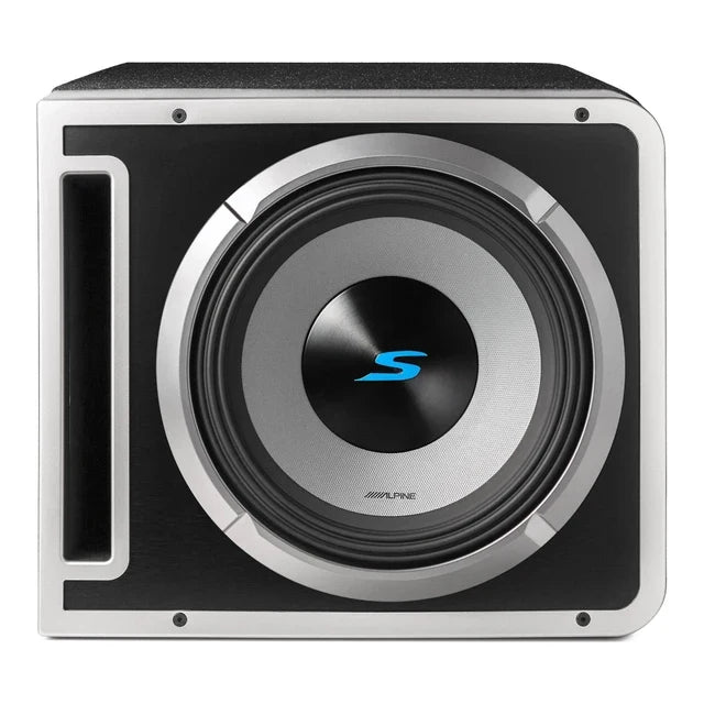 Alpine ILX-W670 + S2-SB10V + S2-A60M + 2 S2-S65 Speakers + Enclosure Mono Rux Bundle