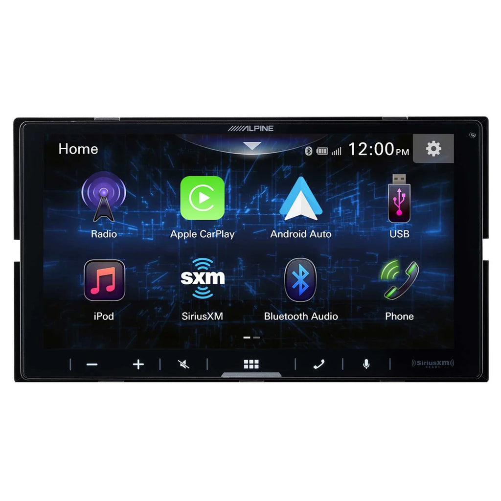 Alpine ILX-W670 + S2-SB10V + S2-A60M + 2 S2-S65 Speakers + Enclosure Mono Rux Bundle