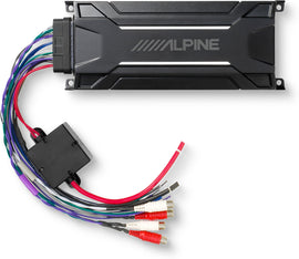 Alpine KTA-30FW Car Amplifier 600W Max, 300W RMS KTA Series 4 ohm Stable 4-Channel Class-D Tough Power Pack Amplifier