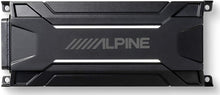 Load image into Gallery viewer, Alpine S-SB10V 10" Vented Loaded Halo Enclosure with Alpine KTA-30MW Mono and KTA-30FW 4-Channel Weather Resistant Amplifiers