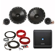 Load image into Gallery viewer, Alpine S-A32F Compact 4-Channel Amplifier &amp; 6.5" Speakers Package