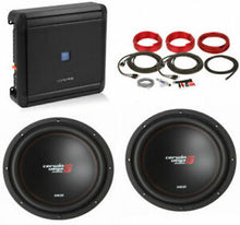 Load image into Gallery viewer, Alpine S2-A36F 4-Ch Amplifier + 2 Cerwin-Vega 12" Subwoofers + 8G Amp Kit